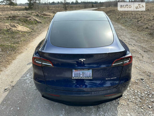 Синій Тесла Model Y, об'ємом двигуна 0 л та пробігом 35 тис. км за 38499 $, фото 3 на Automoto.ua