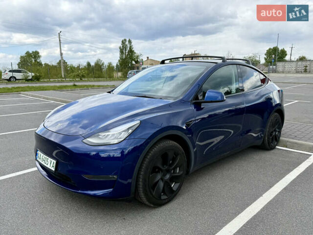 Синій Тесла Model Y, об'ємом двигуна 0 л та пробігом 77 тис. км за 28500 $, фото 7 на Automoto.ua