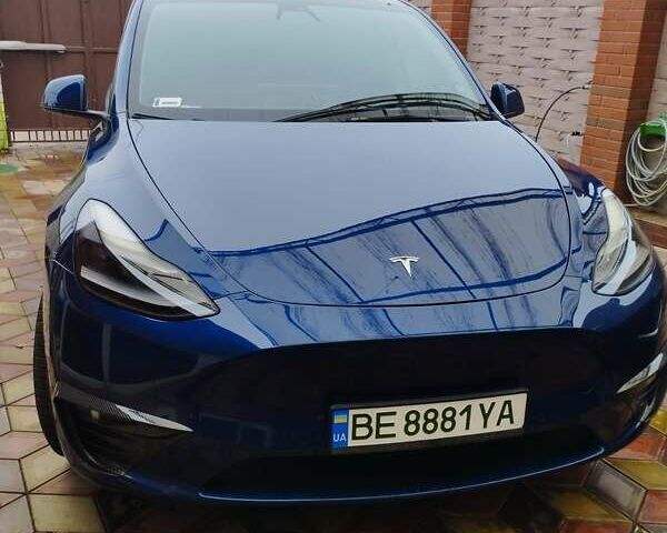 Синий Тесла Model Y, объемом двигателя 0 л и пробегом 40 тыс. км за 28000 $, фото 10 на Automoto.ua