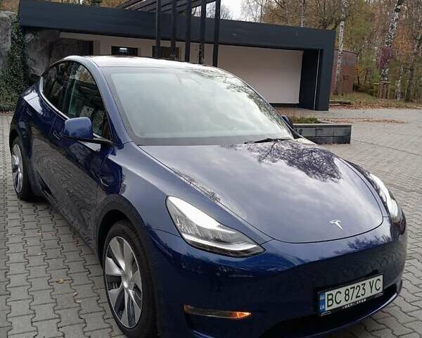 Синій Тесла Model Y, об'ємом двигуна 0 л та пробігом 51 тис. км за 25999 $, фото 3 на Automoto.ua