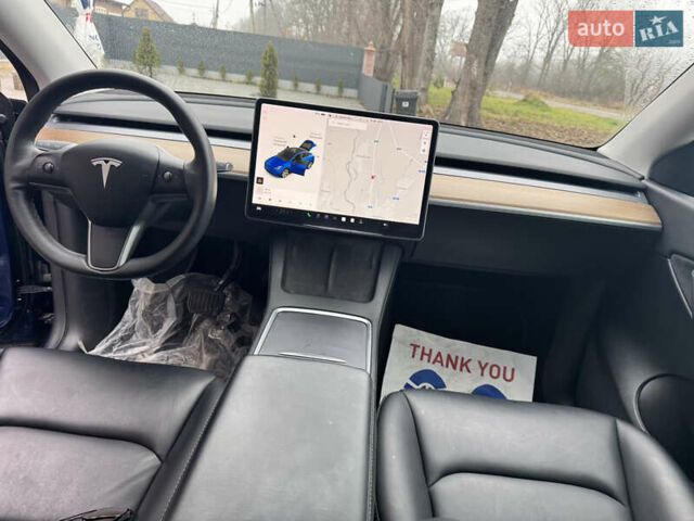 Синій Тесла Model Y, об'ємом двигуна 0 л та пробігом 44 тис. км за 23500 $, фото 29 на Automoto.ua