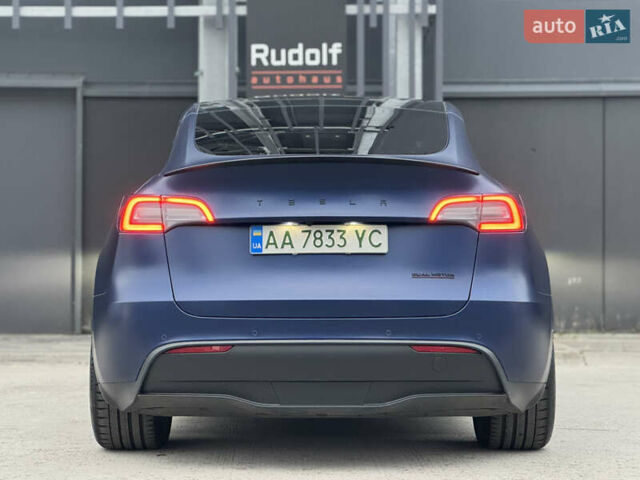 Синий Тесла Model Y, объемом двигателя 0 л и пробегом 88 тыс. км за 31990 $, фото 18 на Automoto.ua