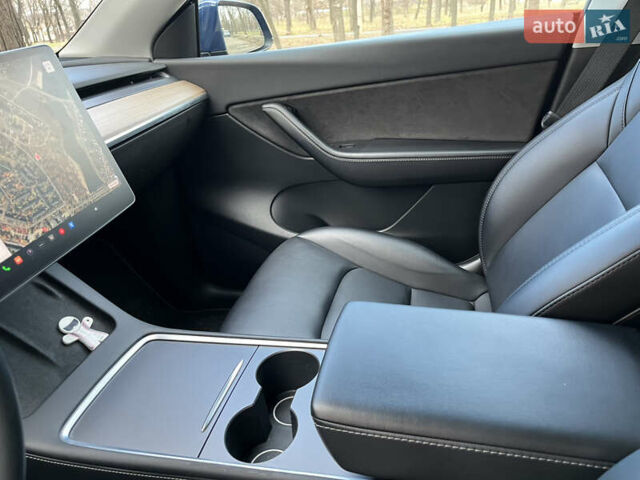 Синій Тесла Model Y, об'ємом двигуна 0 л та пробігом 72 тис. км за 27500 $, фото 13 на Automoto.ua