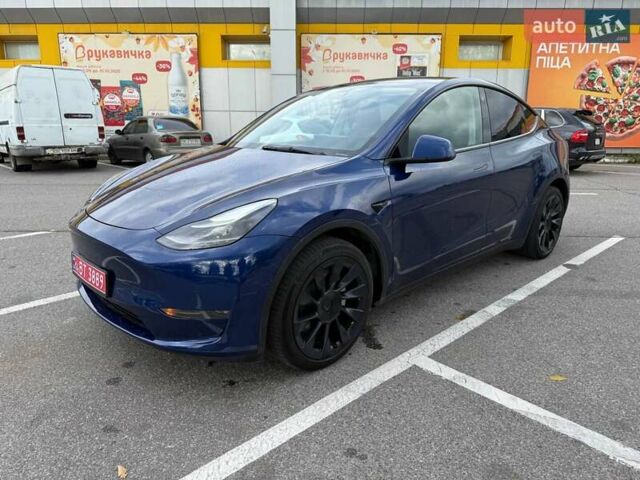 Синий Тесла Model Y, объемом двигателя 0 л и пробегом 145 тыс. км за 22000 $, фото 4 на Automoto.ua