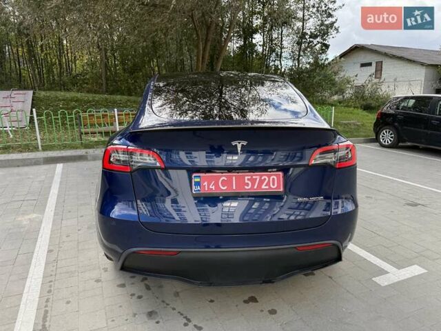Синий Тесла Model Y, объемом двигателя 0 л и пробегом 86 тыс. км за 25900 $, фото 52 на Automoto.ua