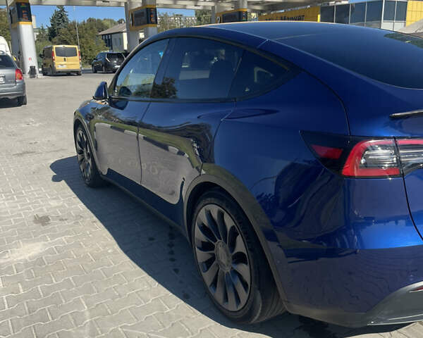 Синий Тесла Model Y, объемом двигателя 0 л и пробегом 127 тыс. км за 24700 $, фото 5 на Automoto.ua