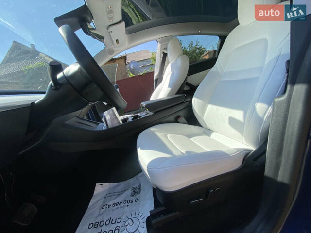 Синій Тесла Model Y, об'ємом двигуна 0 л та пробігом 61 тис. км за 22500 $, фото 18 на Automoto.ua