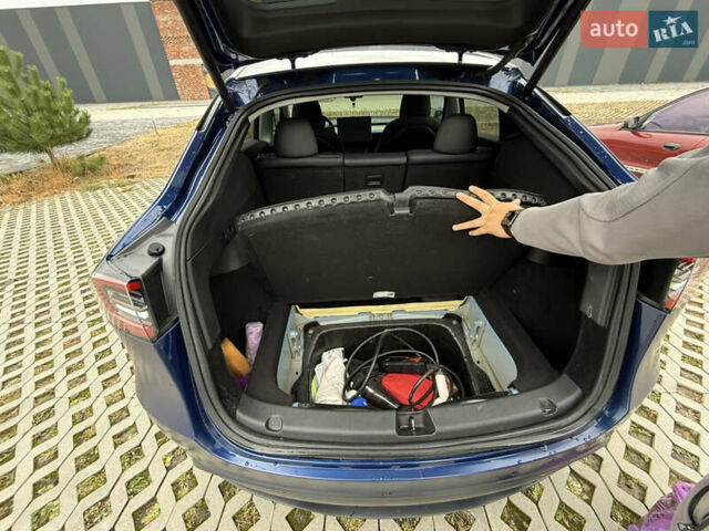 Синій Тесла Model Y, об'ємом двигуна 0 л та пробігом 48 тис. км за 30000 $, фото 13 на Automoto.ua