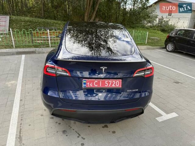 Синий Тесла Model Y, объемом двигателя 0 л и пробегом 86 тыс. км за 25900 $, фото 53 на Automoto.ua