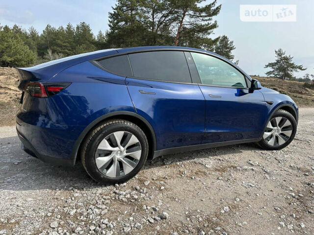 Синий Тесла Model Y, объемом двигателя 0 л и пробегом 35 тыс. км за 38499 $, фото 27 на Automoto.ua