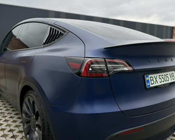 Синій Тесла Model Y, об'ємом двигуна 0 л та пробігом 48 тис. км за 26000 $, фото 38 на Automoto.ua