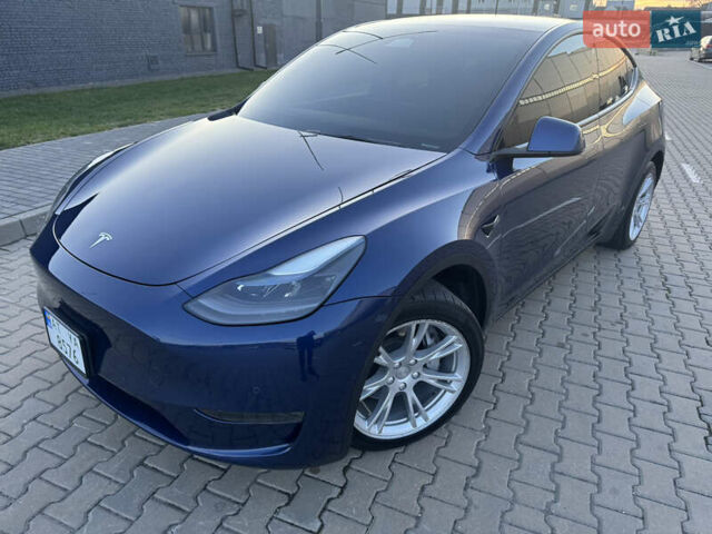 Синий Тесла Model Y, объемом двигателя 0 л и пробегом 155 тыс. км за 22500 $, фото 11 на Automoto.ua