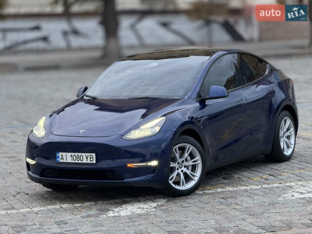 Тесла Model Y 2021 в Харькове на Automoto.ua Синий Тесла Model Y, объемом двигателя 0 л и пробегом 113 тыс. км за 21200 $, фото 3 на Automoto.ua