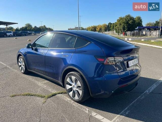 Синий Тесла Model Y, объемом двигателя 0 л и пробегом 45 тыс. км за 26500 $, фото 10 на Automoto.ua