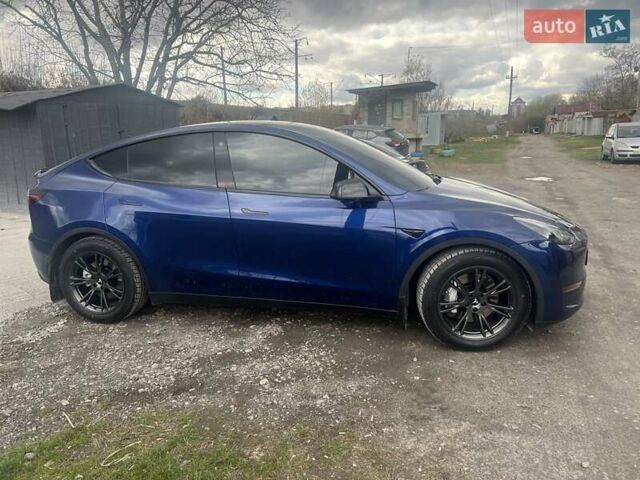 Синий Тесла Model Y, объемом двигателя 0 л и пробегом 101 тыс. км за 23999 $, фото 8 на Automoto.ua