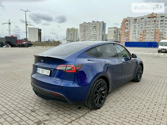 Синій Тесла Model Y, об'ємом двигуна 0 л та пробігом 28 тис. км за 38555 $, фото 10 на Automoto.ua