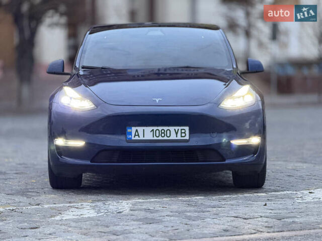 Тесла Model Y 2021 в Харькове на Automoto.ua Синий Тесла Model Y, объемом двигателя 0 л и пробегом 113 тыс. км за 21200 $, фото 26 на Automoto.ua