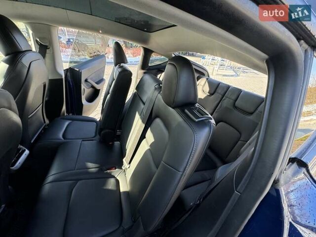 Синий Тесла Model Y, объемом двигателя 0 л и пробегом 20 тыс. км за 40000 $, фото 8 на Automoto.ua