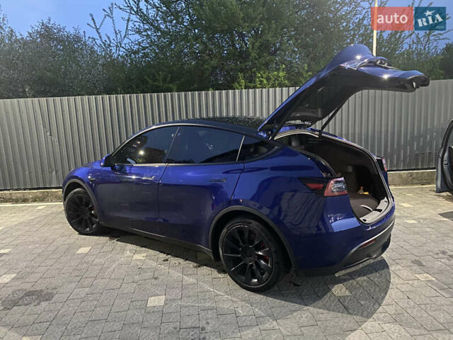 Синий Тесла Model Y, объемом двигателя 0 л и пробегом 190 тыс. км за 22300 $, фото 14 на Automoto.ua