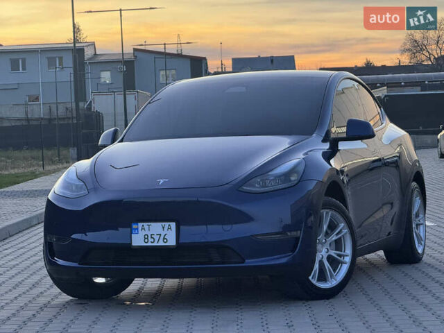 Синий Тесла Model Y, объемом двигателя 0 л и пробегом 155 тыс. км за 22500 $, фото 4 на Automoto.ua
