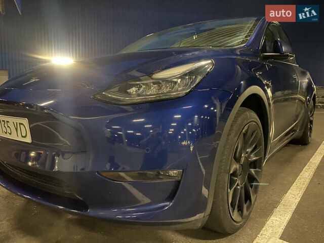 Синий Тесла Model Y, объемом двигателя 0 л и пробегом 144 тыс. км за 23333 $, фото 8 на Automoto.ua