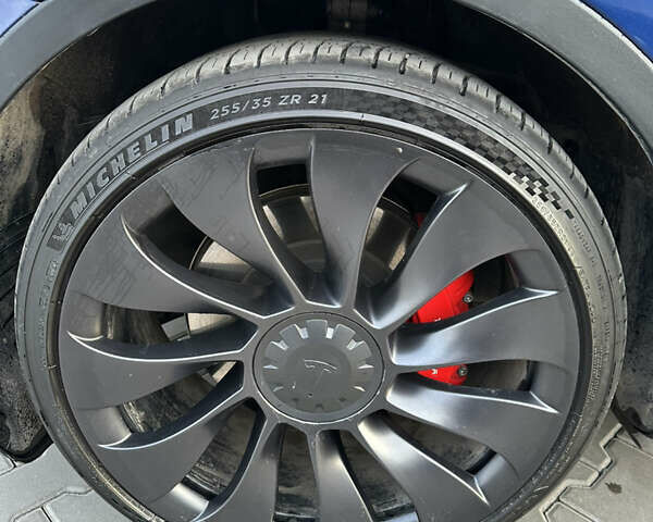 Синий Тесла Model Y, объемом двигателя 0 л и пробегом 120 тыс. км за 23900 $, фото 16 на Automoto.ua