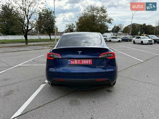 Синий Тесла Model Y, объемом двигателя 0 л и пробегом 150 тыс. км за 22000 $, фото 3 на Automoto.ua