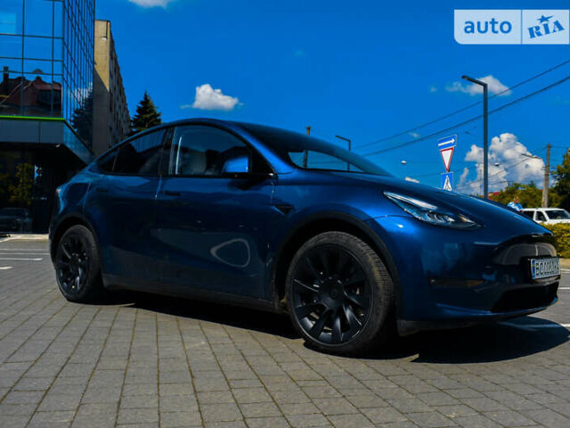 Синий Тесла Model Y, объемом двигателя 0 л и пробегом 36 тыс. км за 47500 $, фото 3 на Automoto.ua