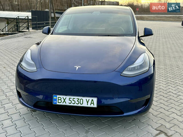 Синий Тесла Model Y, объемом двигателя 0 л и пробегом 120 тыс. км за 23900 $, фото 8 на Automoto.ua