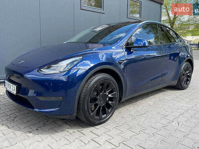 Синий Тесла Model Y, объемом двигателя 0 л и пробегом 60 тыс. км за 20000 $, фото 8 на Automoto.ua