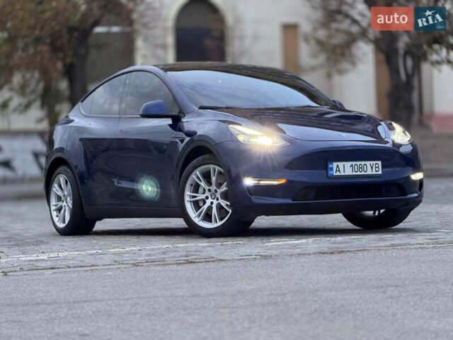 Тесла Model Y 2021 в Харькове на Automoto.ua Синий Тесла Model Y, объемом двигателя 0 л и пробегом 113 тыс. км за 21200 $, фото 11 на Automoto.ua