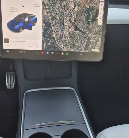 Синий Тесла Model Y, объемом двигателя 0 л и пробегом 69 тыс. км за 26500 $, фото 14 на Automoto.ua