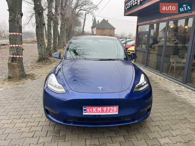 Синій Тесла Model Y, об'ємом двигуна 0 л та пробігом 44 тис. км за 23500 $, фото 11 на Automoto.ua