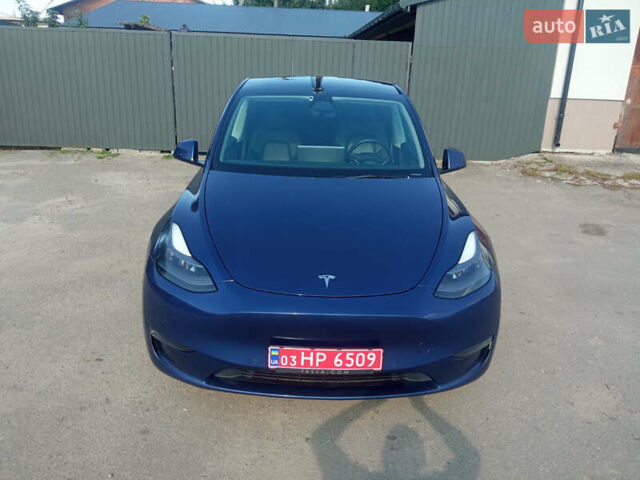 Синий Тесла Model Y, объемом двигателя 0 л и пробегом 183 тыс. км за 24999 $, фото 2 на Automoto.ua