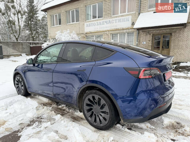Синий Тесла Model Y, объемом двигателя 0 л и пробегом 63 тыс. км за 27000 $, фото 5 на Automoto.ua