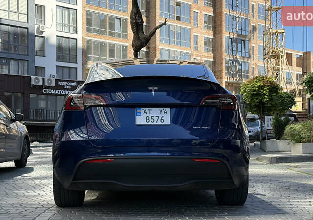Синий Тесла Model Y, объемом двигателя 0 л и пробегом 155 тыс. км за 22500 $, фото 8 на Automoto.ua