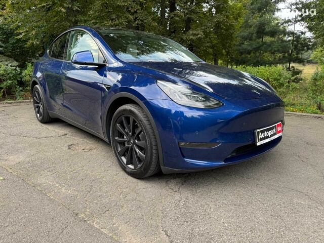 Тесла Model Y 2021 в Киеве на Automoto.ua Синий Тесла Model Y, объемом двигателя 0 л и пробегом 86 тыс. км за 19390 $, фото 3 на Automoto.ua