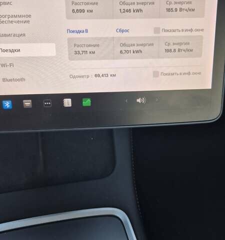 Синій Тесла Model Y, об'ємом двигуна 0 л та пробігом 72 тис. км за 24700 $, фото 17 на Automoto.ua