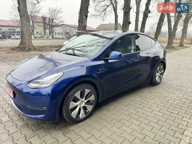 Синій Тесла Model Y, об'ємом двигуна 0 л та пробігом 44 тис. км за 23500 $, фото 14 на Automoto.ua