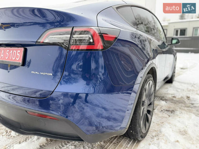 Синий Тесла Model Y, объемом двигателя 0 л и пробегом 63 тыс. км за 27000 $, фото 8 на Automoto.ua