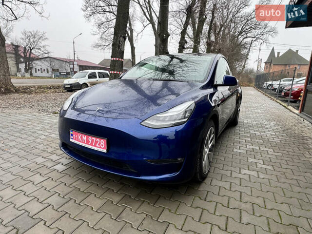 Синій Тесла Model Y, об'ємом двигуна 0 л та пробігом 44 тис. км за 23500 $, фото 7 на Automoto.ua
