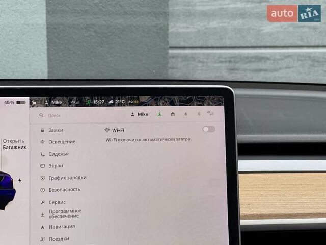 Синий Тесла Model Y, объемом двигателя 0 л и пробегом 66 тыс. км за 25500 $, фото 25 на Automoto.ua
