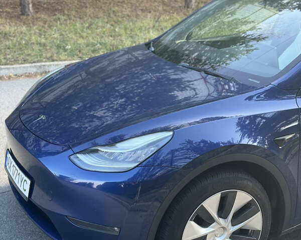 Синий Тесла Model Y, объемом двигателя 0 л и пробегом 97 тыс. км за 26500 $, фото 8 на Automoto.ua