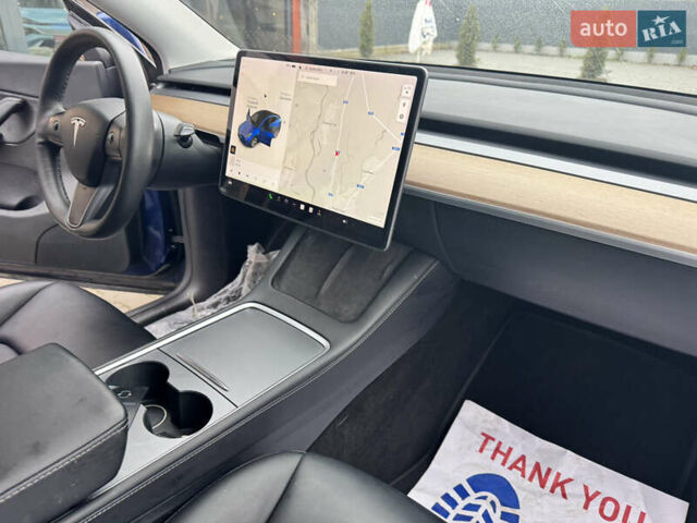 Синій Тесла Model Y, об'ємом двигуна 0 л та пробігом 44 тис. км за 23500 $, фото 23 на Automoto.ua