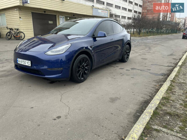 Синий Тесла Model Y, объемом двигателя 0 л и пробегом 127 тыс. км за 22300 $, фото 10 на Automoto.ua