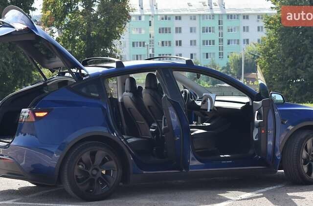 Синий Тесла Model Y, объемом двигателя 0 л и пробегом 81 тыс. км за 25499 $, фото 21 на Automoto.ua