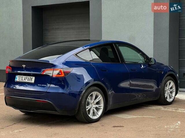 Синий Тесла Model Y, объемом двигателя 0 л и пробегом 66 тыс. км за 25500 $, фото 9 на Automoto.ua