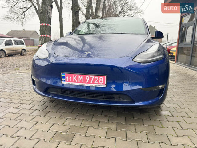 Синій Тесла Model Y, об'ємом двигуна 0 л та пробігом 44 тис. км за 23500 $, фото 10 на Automoto.ua