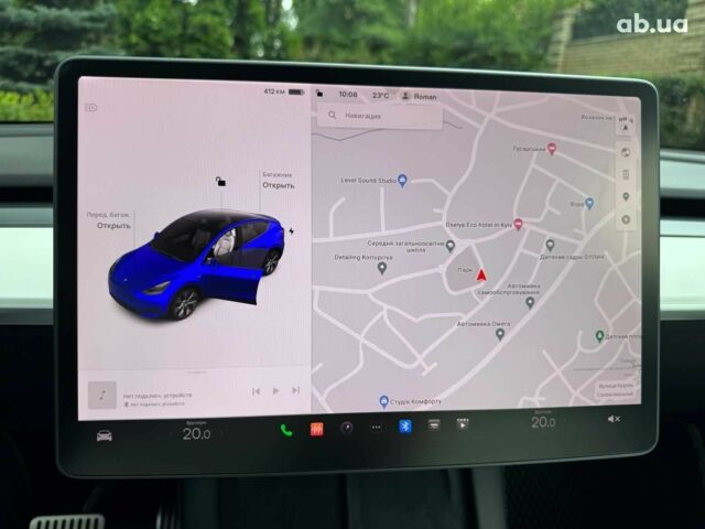 Тесла Model Y 2021 в Киеве на Automoto.ua Синий Тесла Model Y, объемом двигателя 0 л и пробегом 86 тыс. км за 19390 $, фото 15 на Automoto.ua