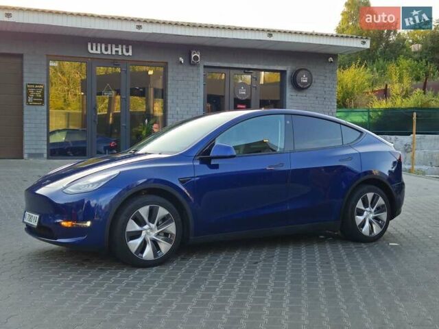 Синий Тесла Model Y, объемом двигателя 0 л и пробегом 99 тыс. км за 26500 $, фото 9 на Automoto.ua